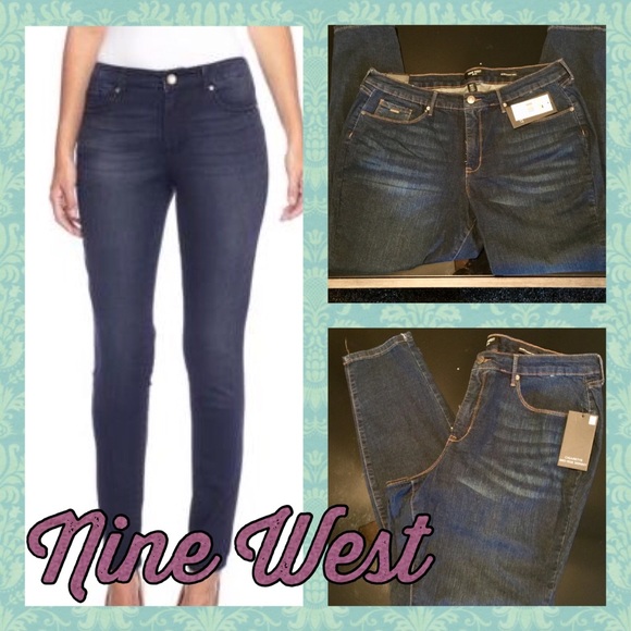 nine west cigarette jeans